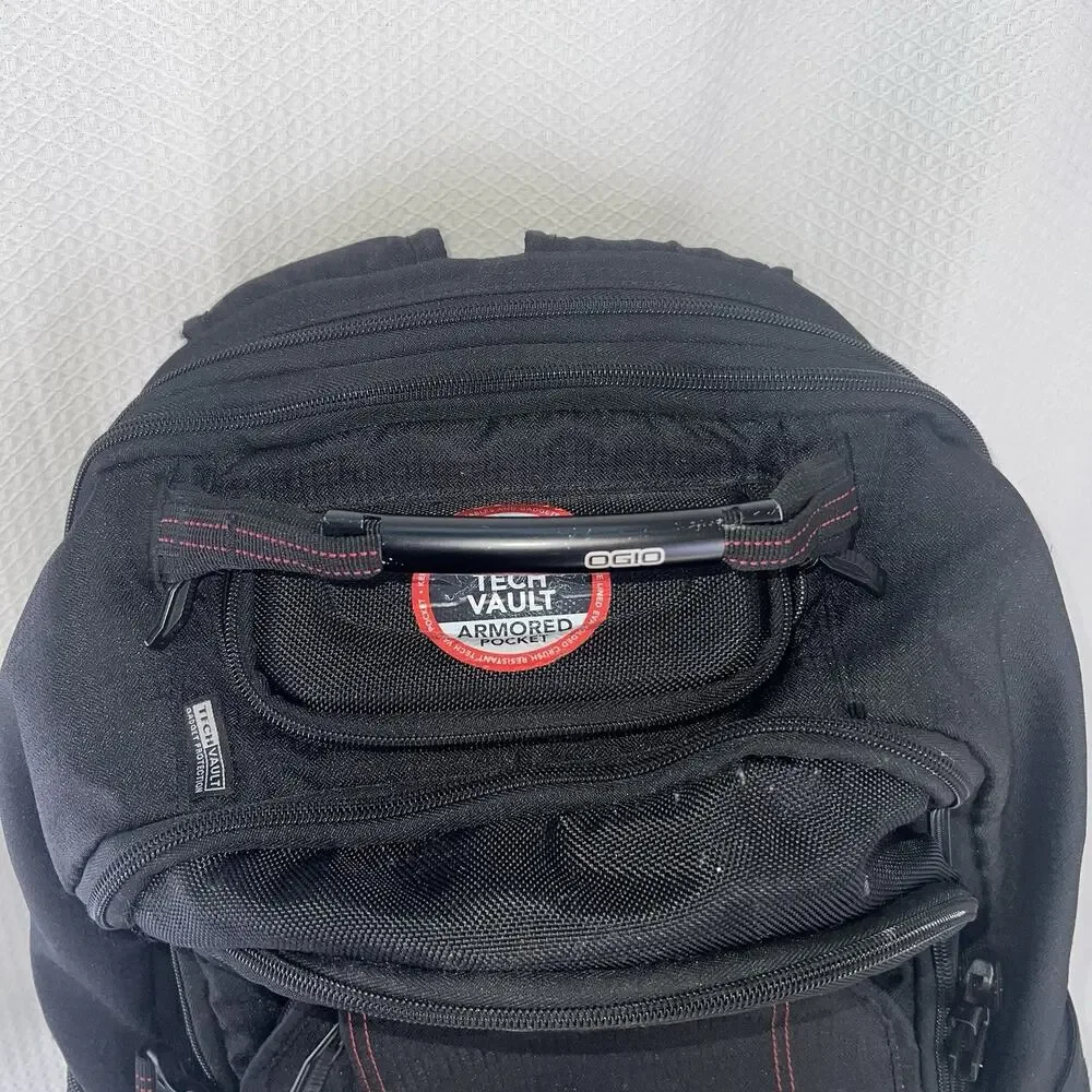 OGIO Black Laptop Backpack Checkpoint Friendly NWT EideBally Business Bag